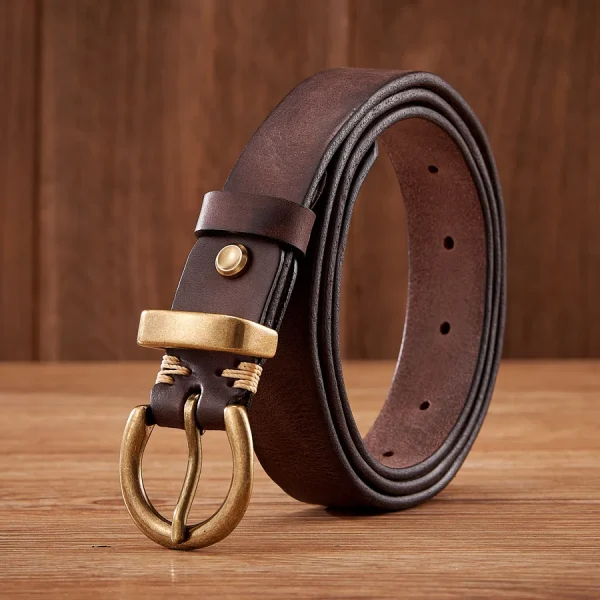 ceinture cuir luxe cowboy