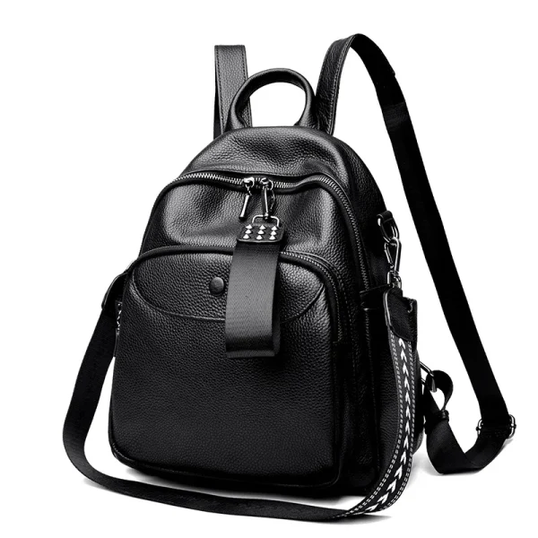sac à dos en cuir véritable