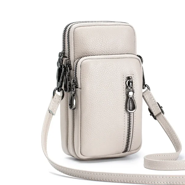 sac bandoulière léger en cuir