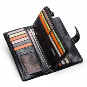 Portefeuille long avec poche pour téléphone