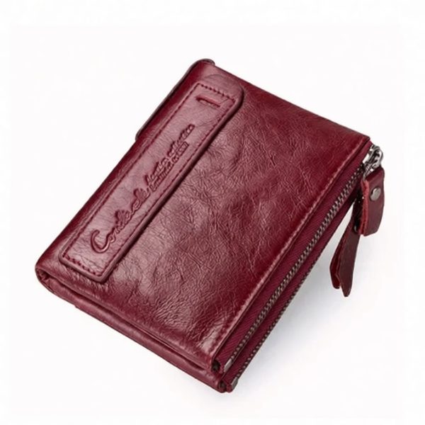 portefeuille cuir pliable