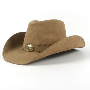 chapeau cowboy western cuir