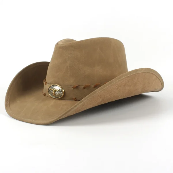 chapeau cowboy western cuir